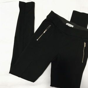 H&M Black Side Zipper Treggings